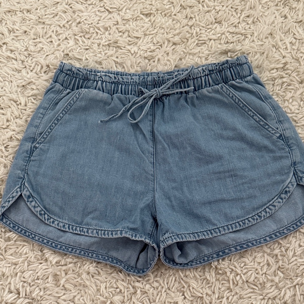 American Eagle Denim Blue Women's Shorts